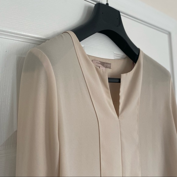 Forever 21 | Long Sleeve Sheer Chiffon Blouse - Picture 4 of 14